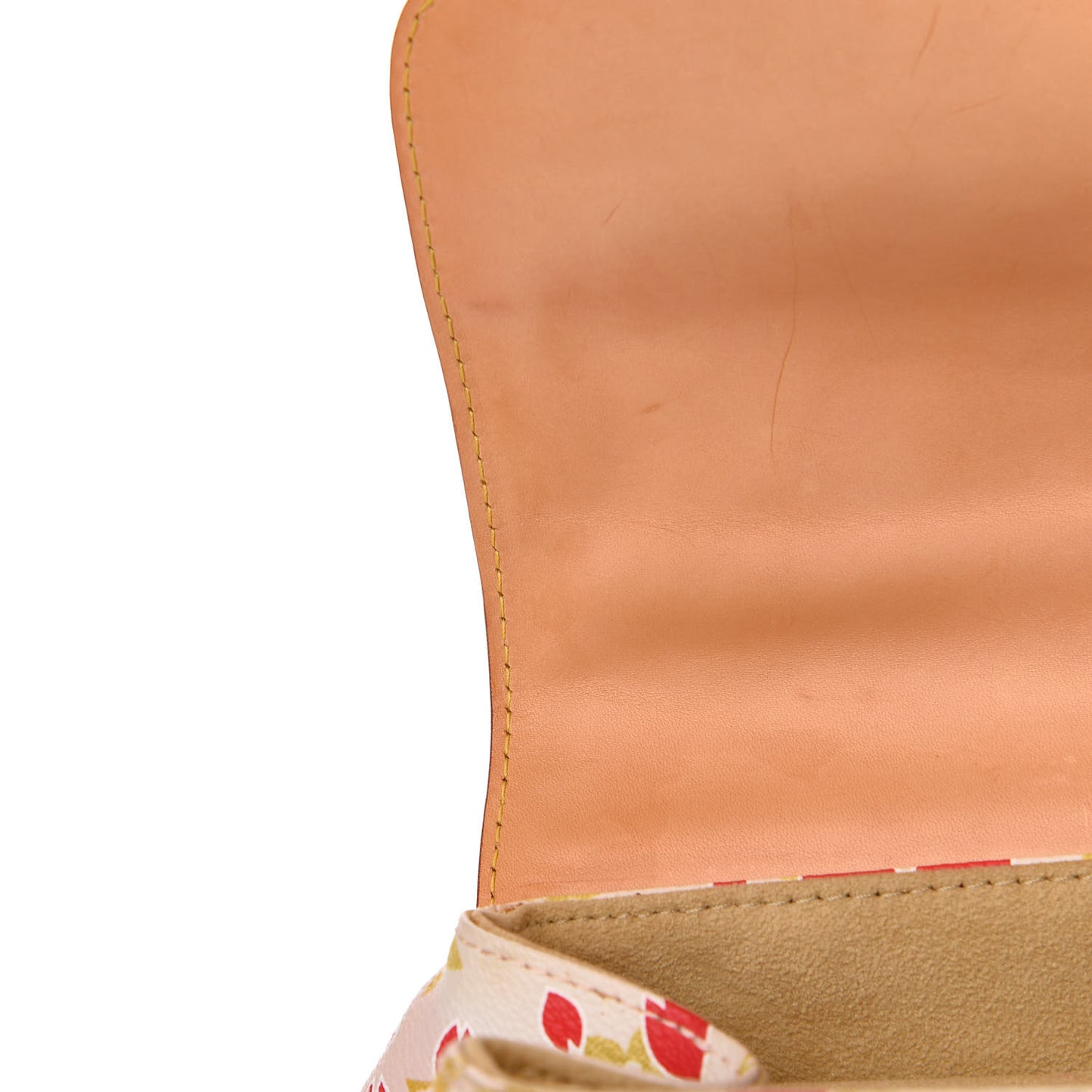 Monogram Cherry Blossom Sac Retro Bag Red