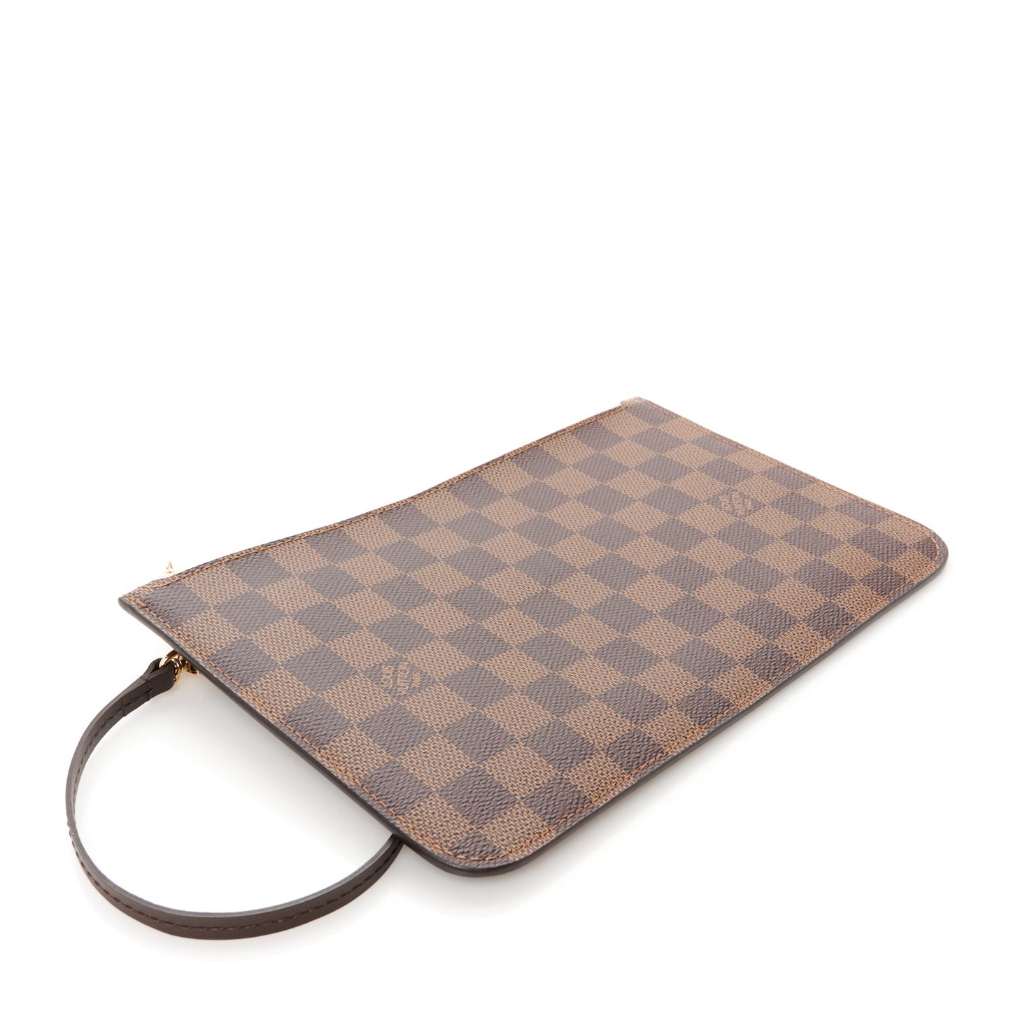 Damier Ebene Neverfull MM GM Pochette Rose Ballerine