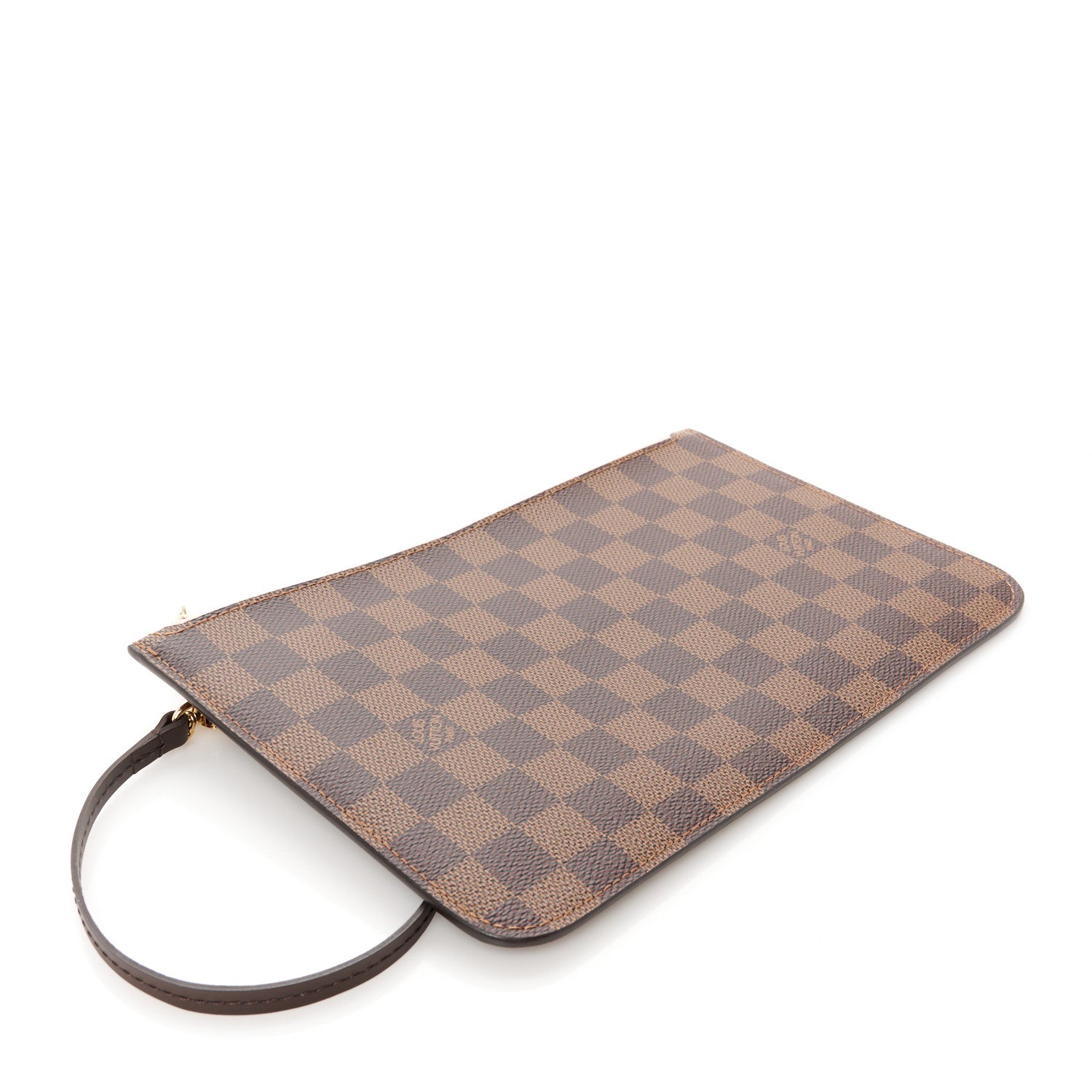 Louis Vuitton Damier Ebene Neverfull MM GM Pochette Rose Ballerine 4 of 9