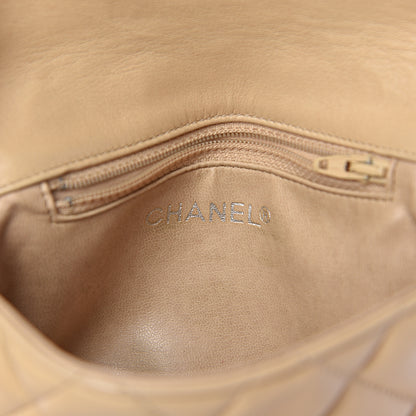Chanel Lambskin Quilted Flap Waist Belt Bag 70 28 Beige 7 of 14