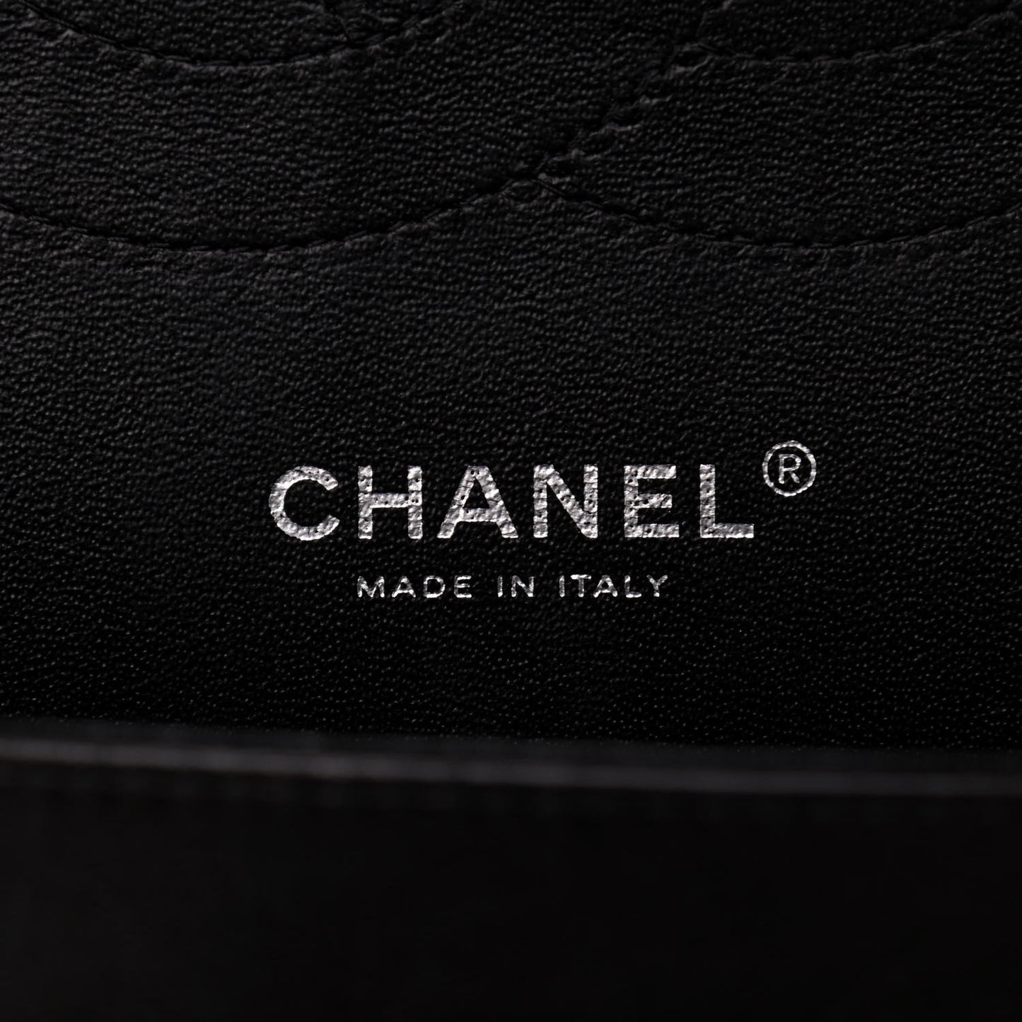 Lambskin Quilted Jumbo Double Flap So Black