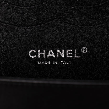 Chanel Lambskin Quilted Jumbo Double Flap So Black 6 of 16