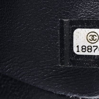 Chanel Caviar Quilted Maxi Double Flap Navy Blue 7 of 9