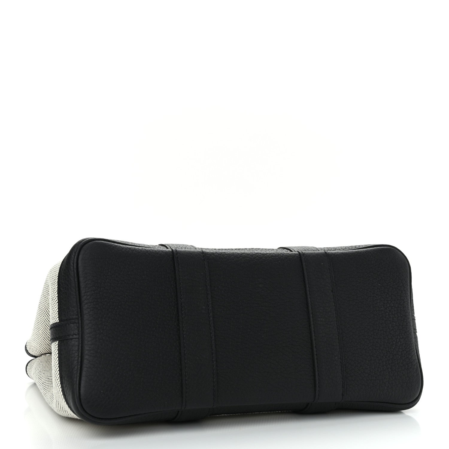 Hermes Twill H Negonda Garden Party 30 TPM Tote Ecru Black 4 of 10