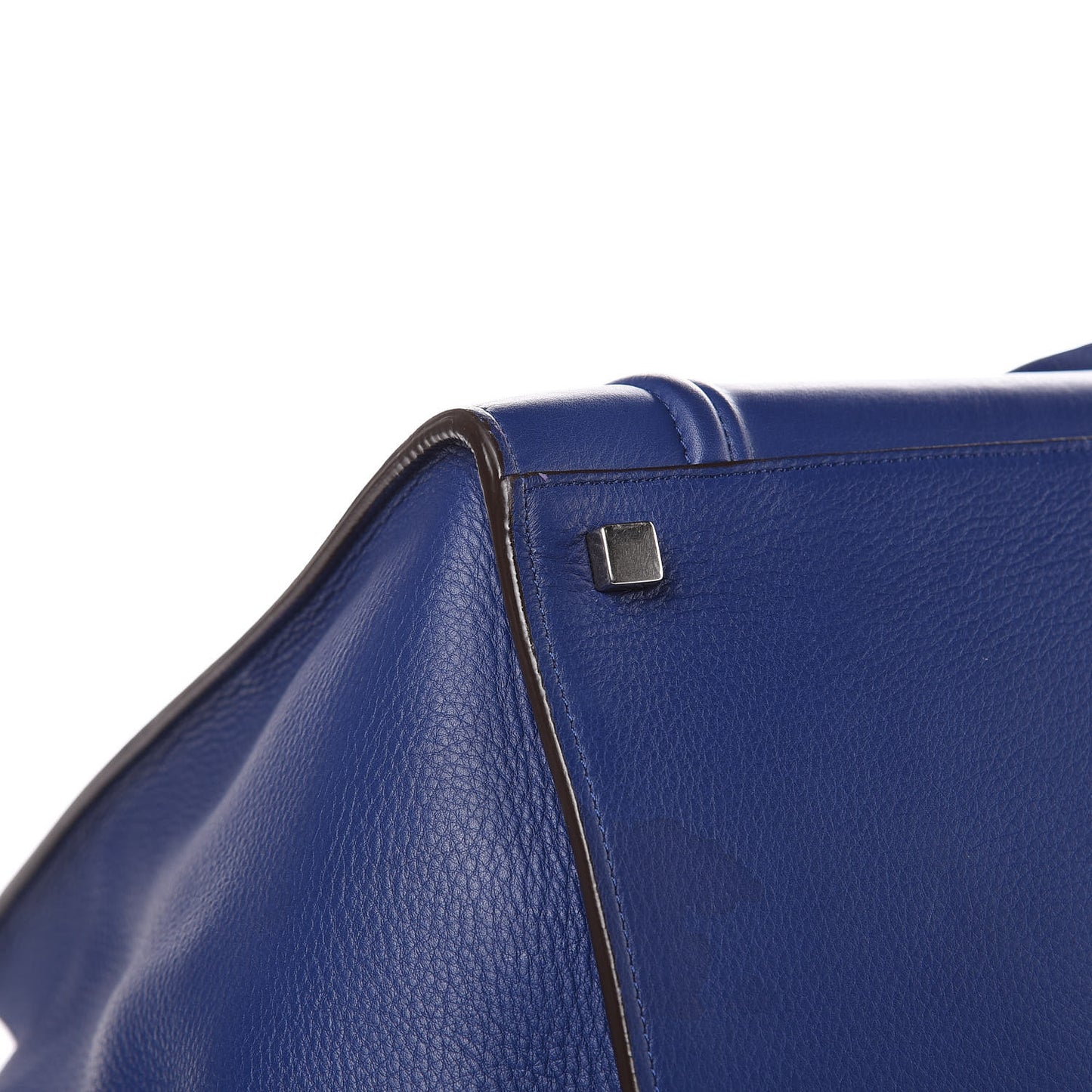 Supple Calfskin Medium Phantom Luggage Indigo