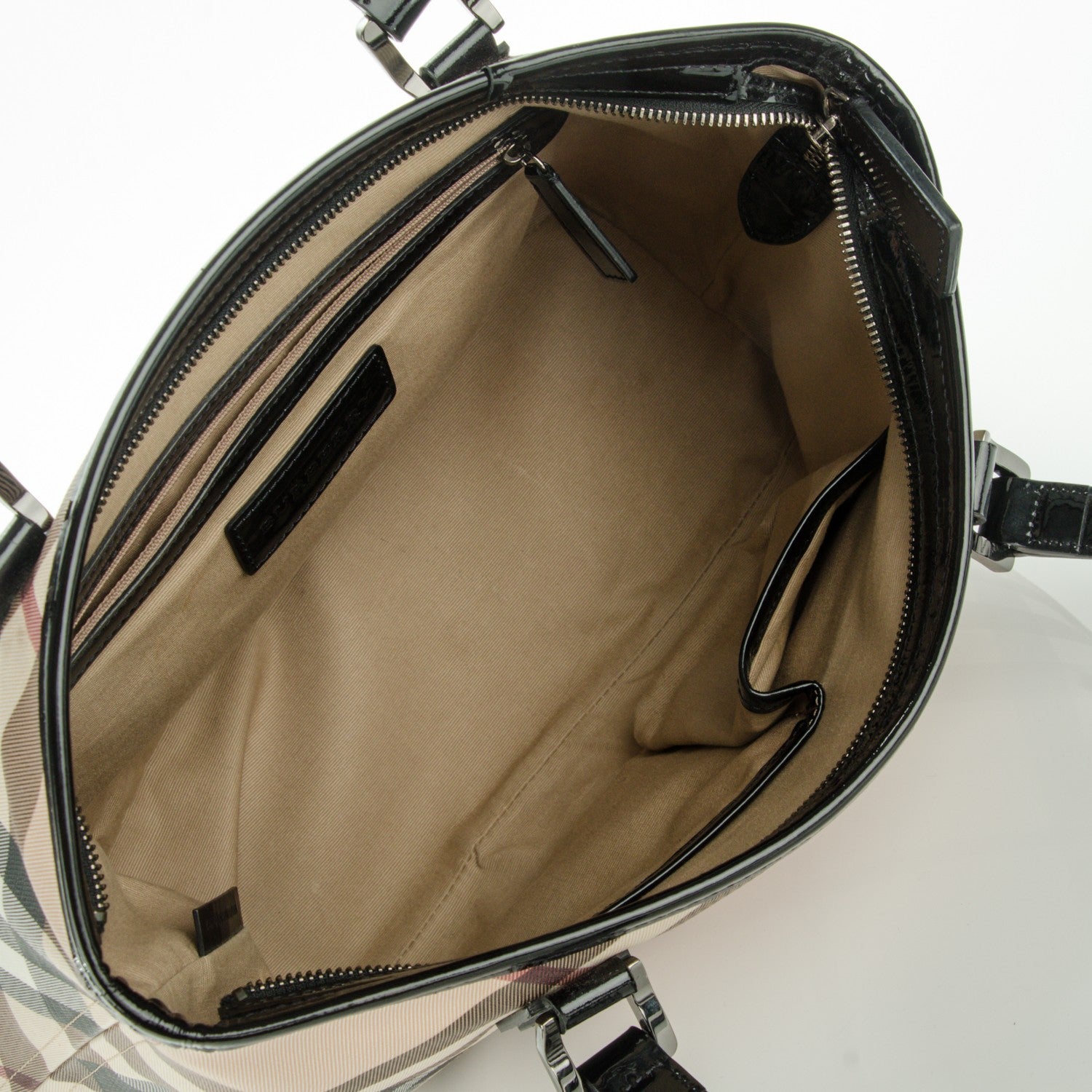 Burberry Supernova Check Regent Tote Black 6 of 8