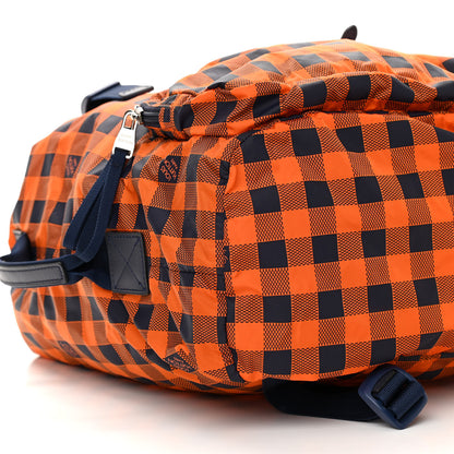 Louis Vuitton Nylon Damier Masai Adventure Practical Backpack Orange 9 of 10