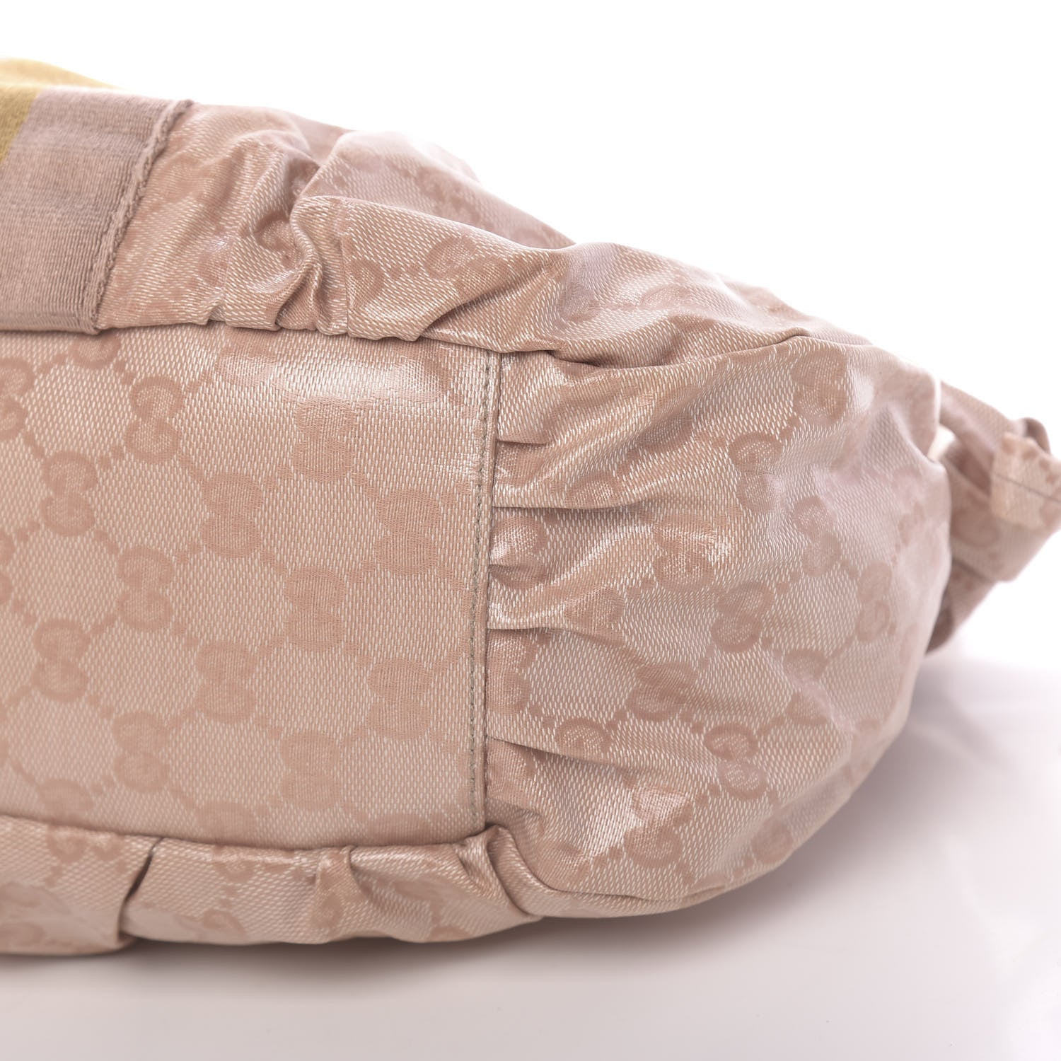 Gucci Crystal Monogram Web Hobo Blush 11 of 13