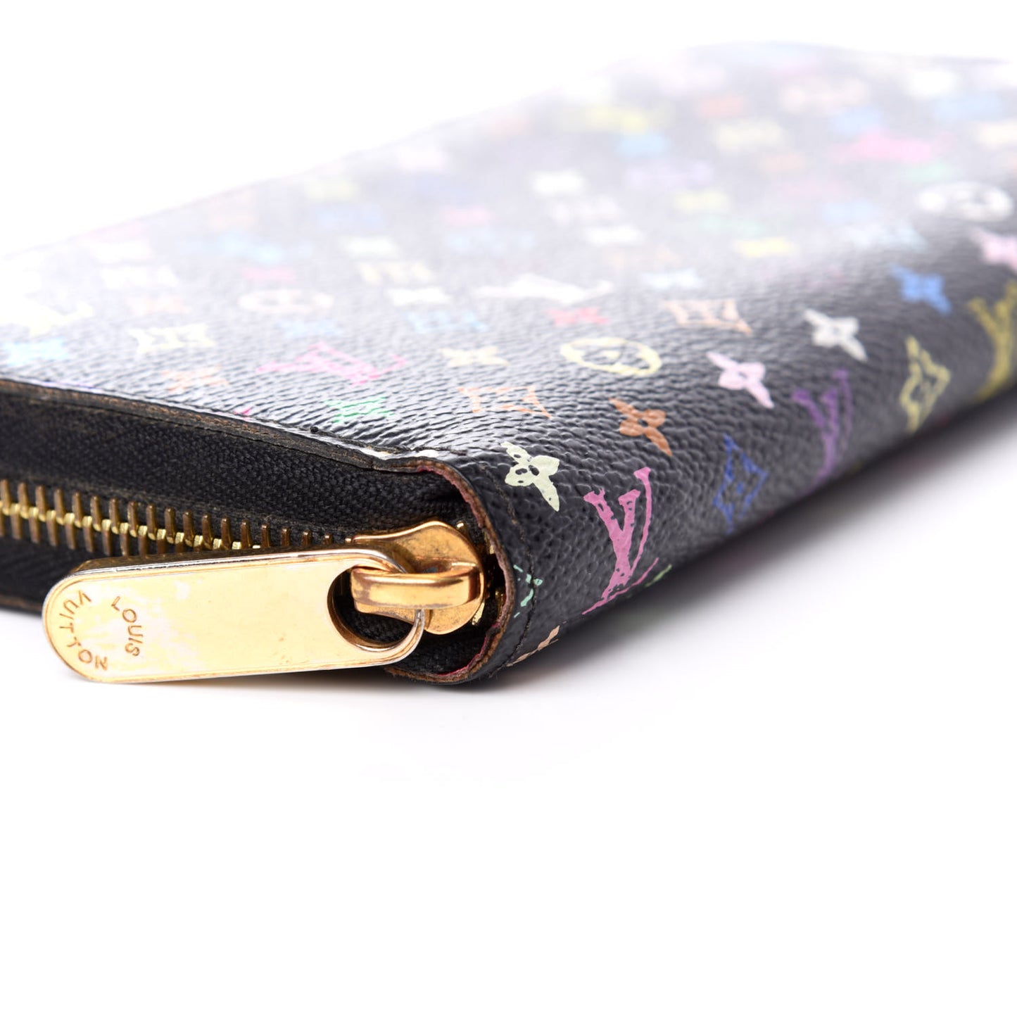 Monogram Multicolor Zippy Wallet Black Grenade