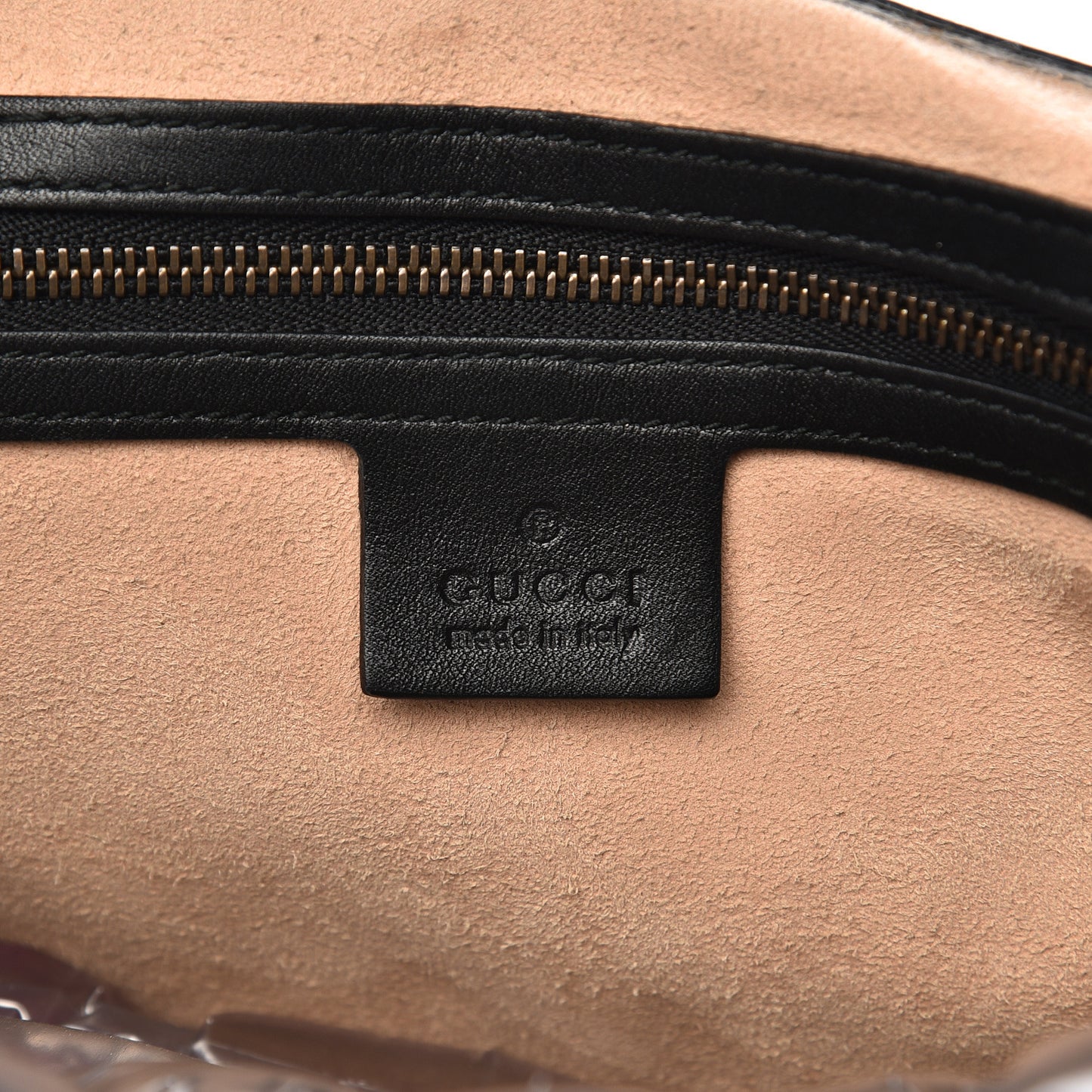 Calfskin Matelasse Maxi GG Marmont Top Handle Shoulder Bag Black