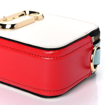 Marc Jacobs Saffiano Small Snapshot Camera Bag Porcelain Multi 12 of 12
