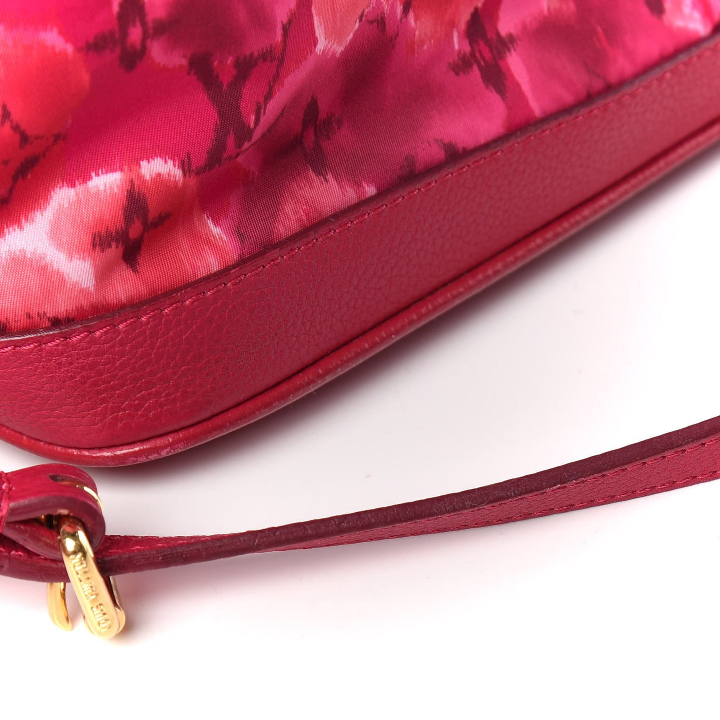 Nylon Monogram Ikat Noefull MM Rose Indien