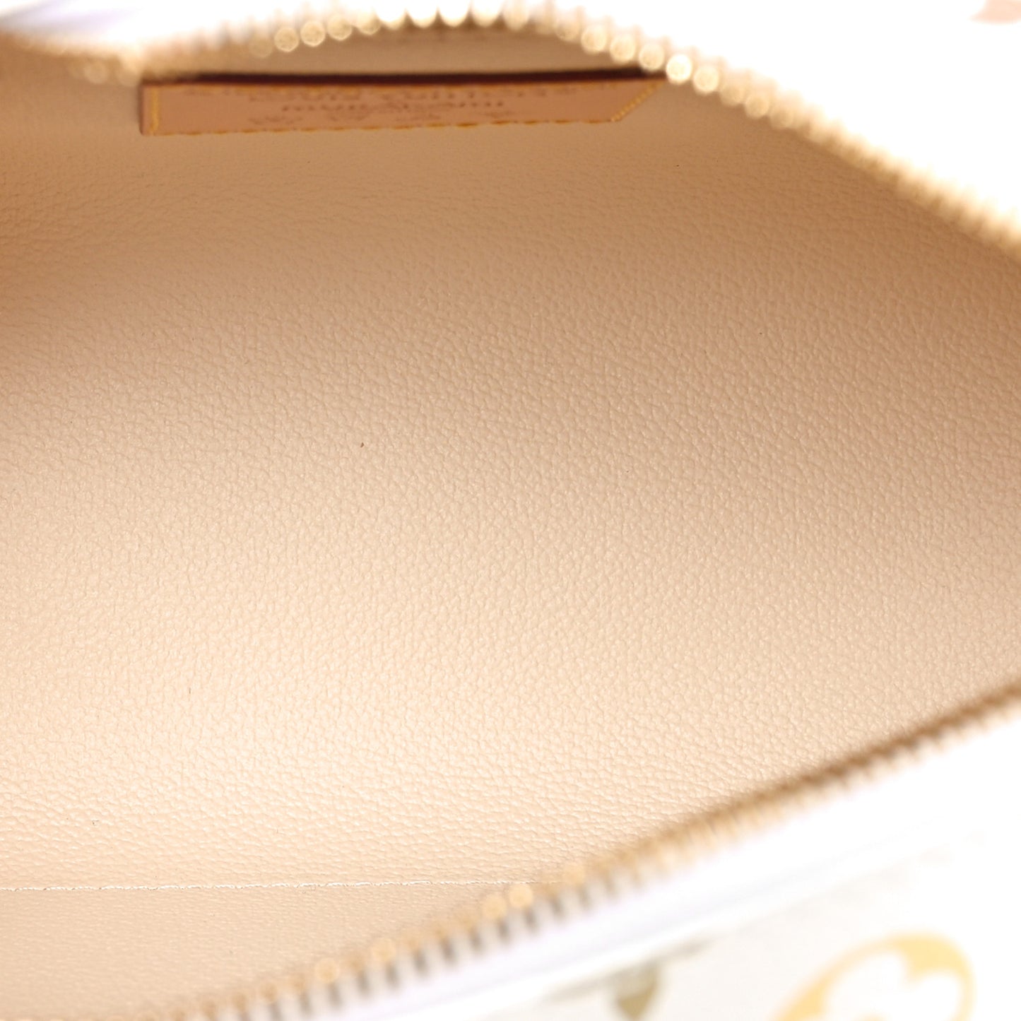 LV x TM Monogram Multicolor Cosmetic Pouch GM White