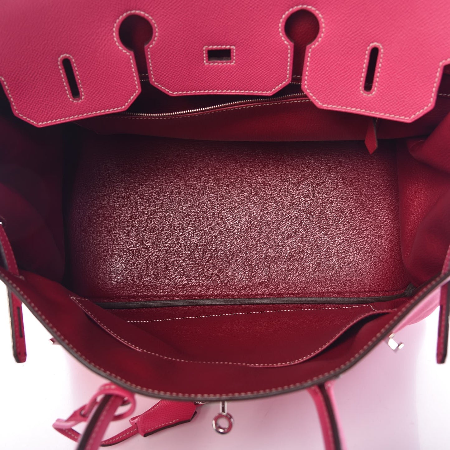 Epsom Candy Birkin 35 Rose Tyrien Rubis