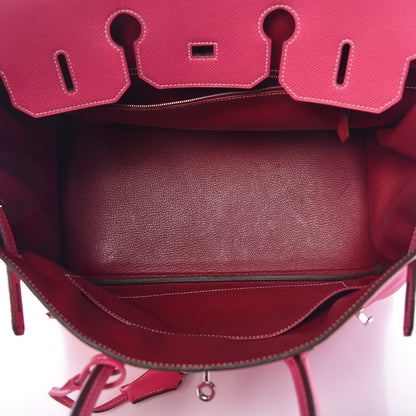Hermes Epsom Candy Birkin 35 Rose Tyrien Rubis 5 of 41