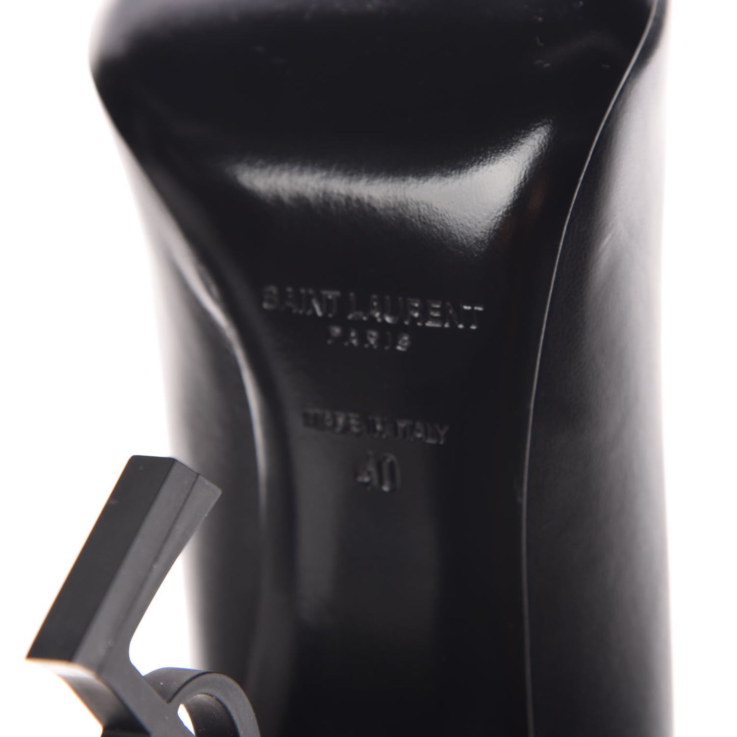 Calfskin Opyum 100 Pumps 40 Black