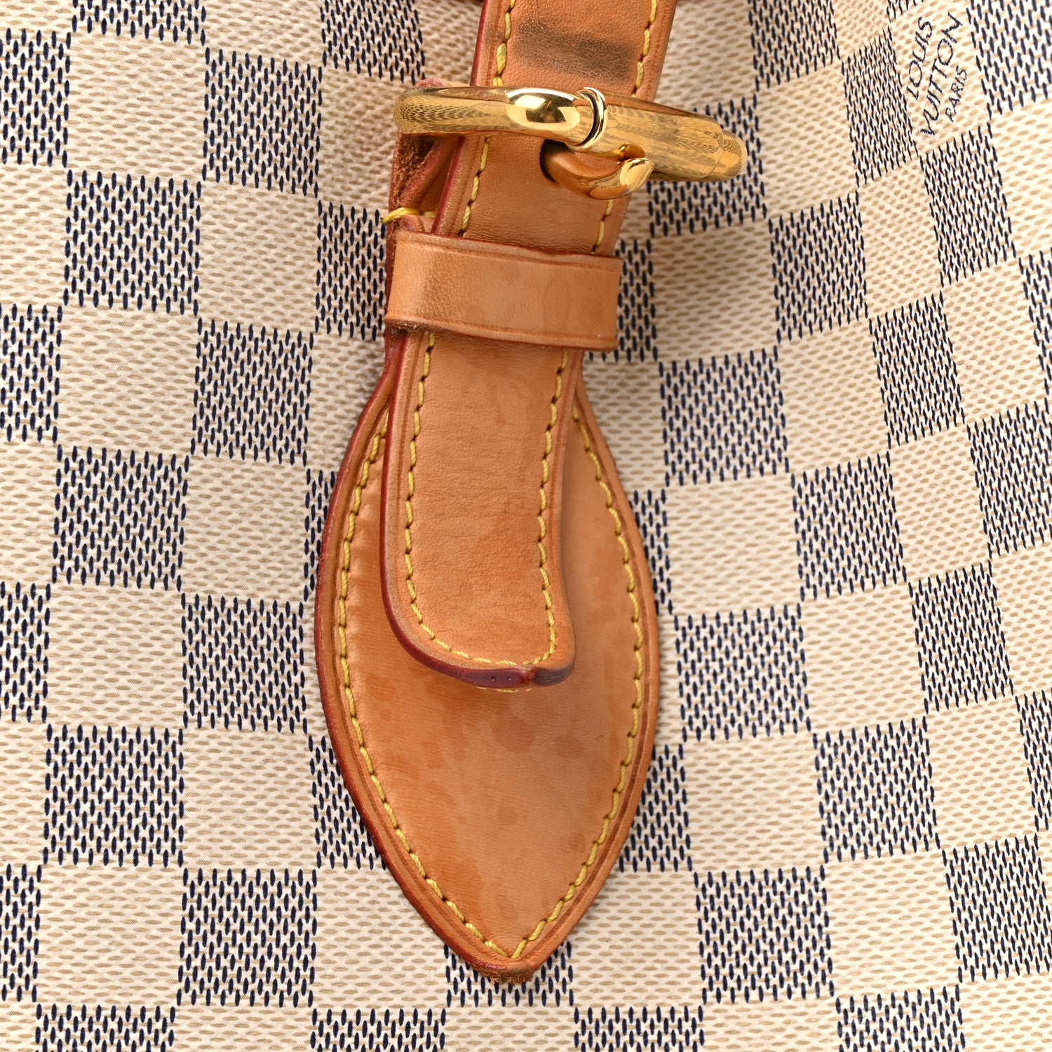 Louis Vuitton Damier Azur Hampstead MM 12 of 15