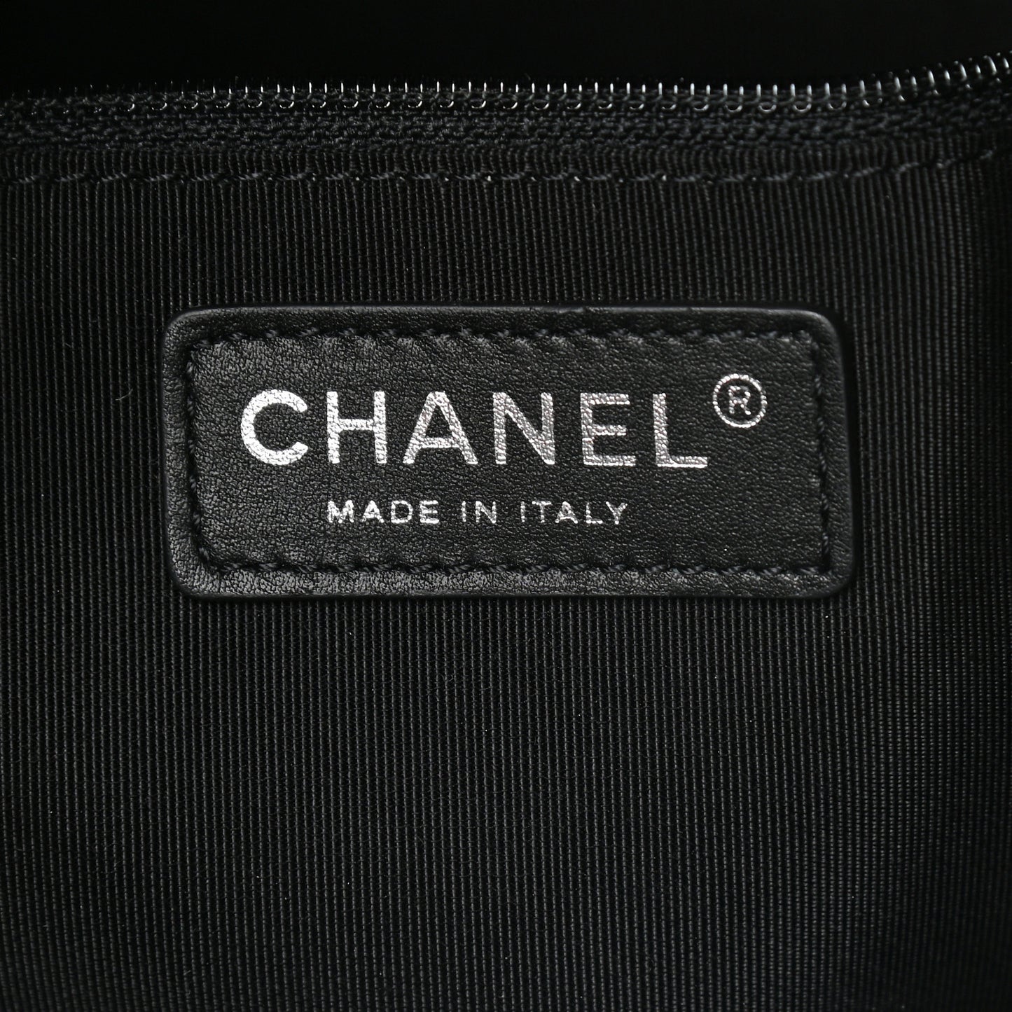 Lambskin Quilted Small Urban Delight Tote Black Blue