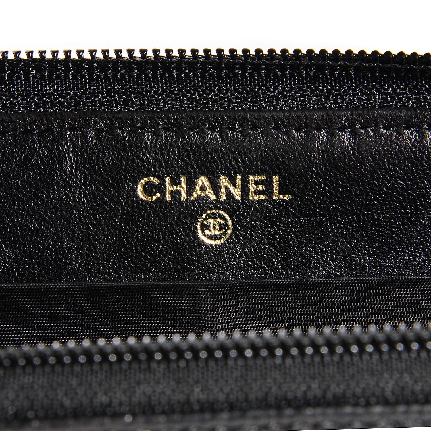 Chanel Caviar Large Timeless CC Zip Around Wallet Black 6 of 9