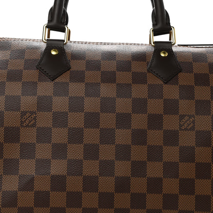 Louis Vuitton Damier Ebene Speedy 35 6 of 8