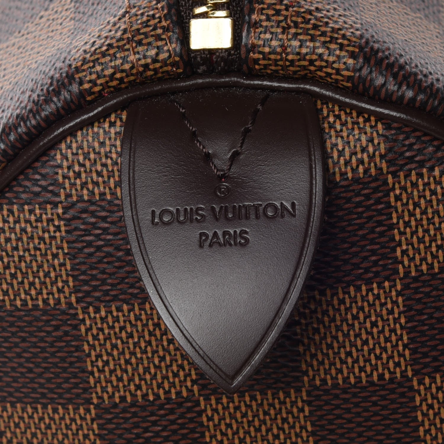 Louis Vuitton Damier Ebene Speedy 30 9 of 9