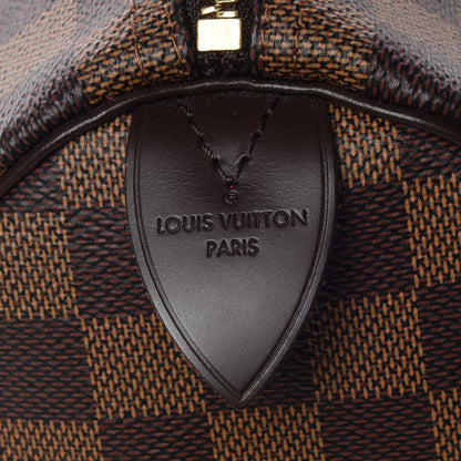 Louis Vuitton Damier Ebene Speedy 30 9 of 9