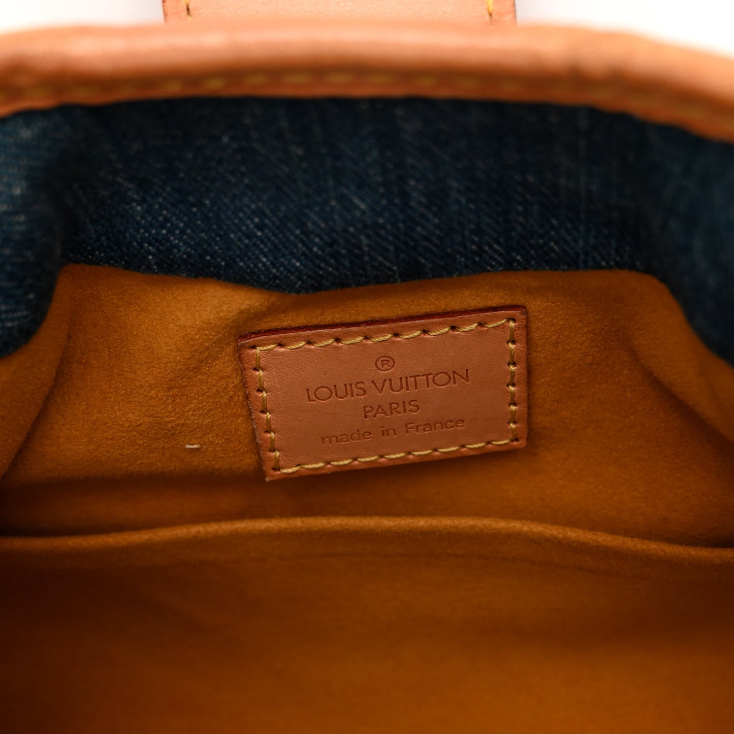 Monogram Denim Pleaty Blue