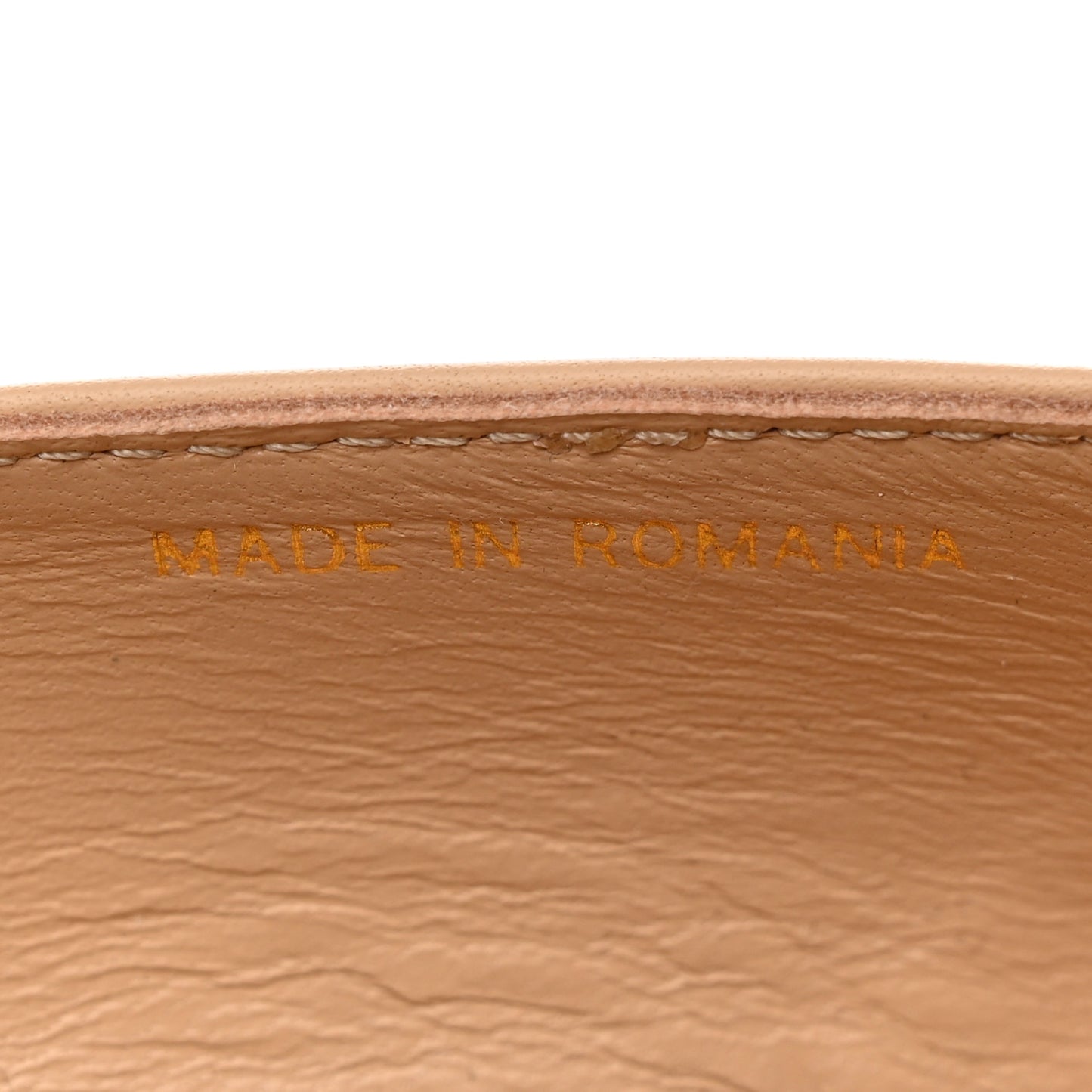 Lambskin Cap Toe CC Pumps 39 Beige Black