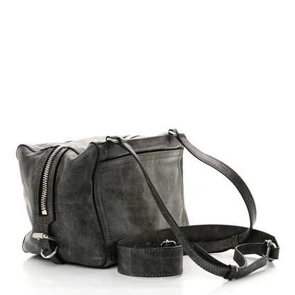 Givenchy Aged Calfskin Small Pandora Mens Crossbody Black Grey 3 of 12