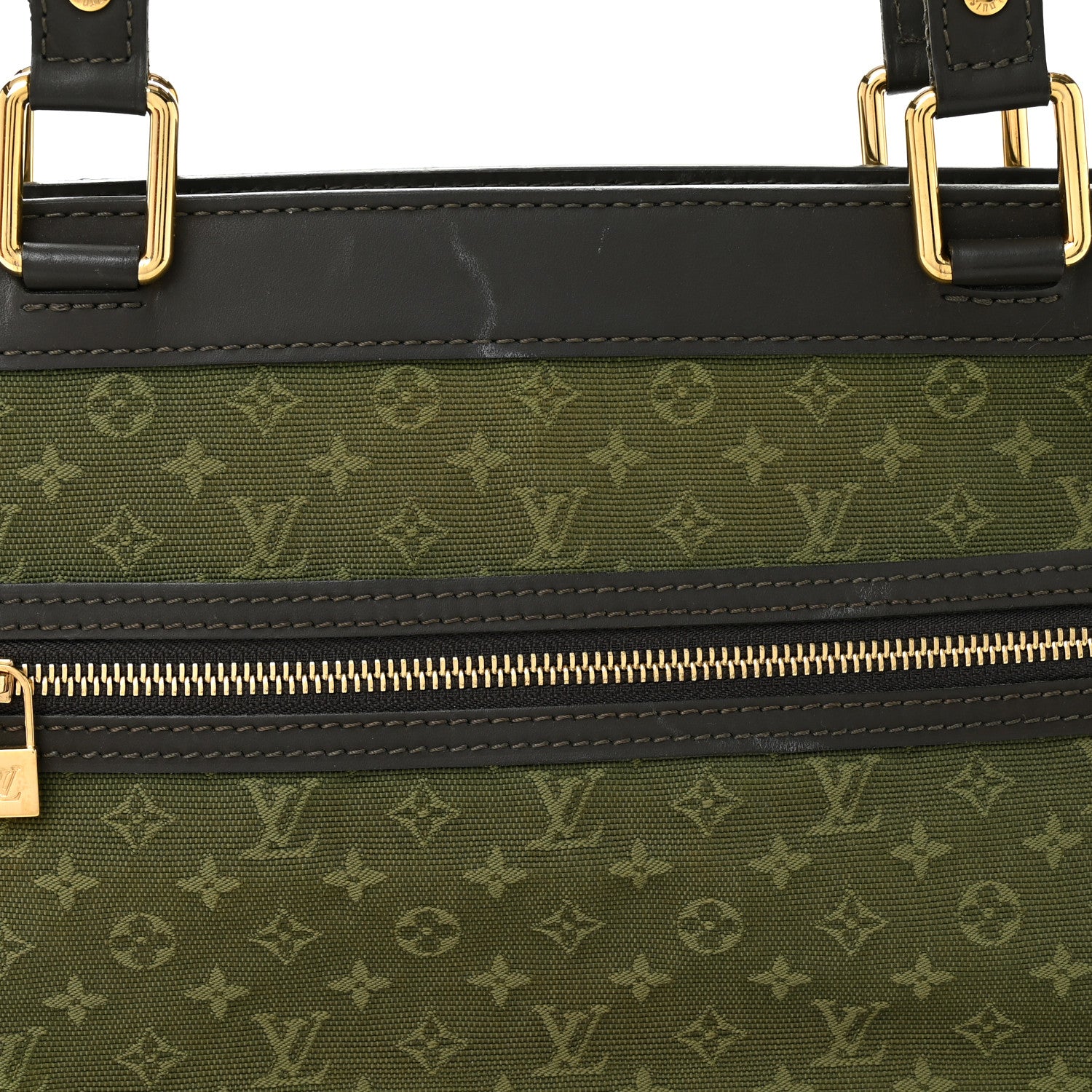 Louis Vuitton Mini Monogram Lucille PM Kaki 8 of 12
