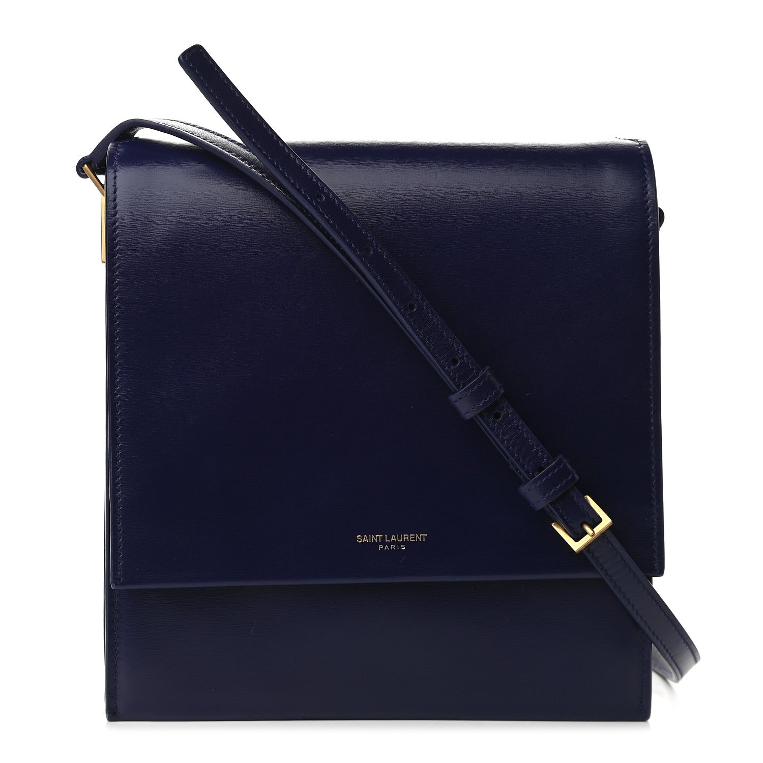 Saint Laurent Calfskin Sao Shoulder Bag Saphir 1 of 8