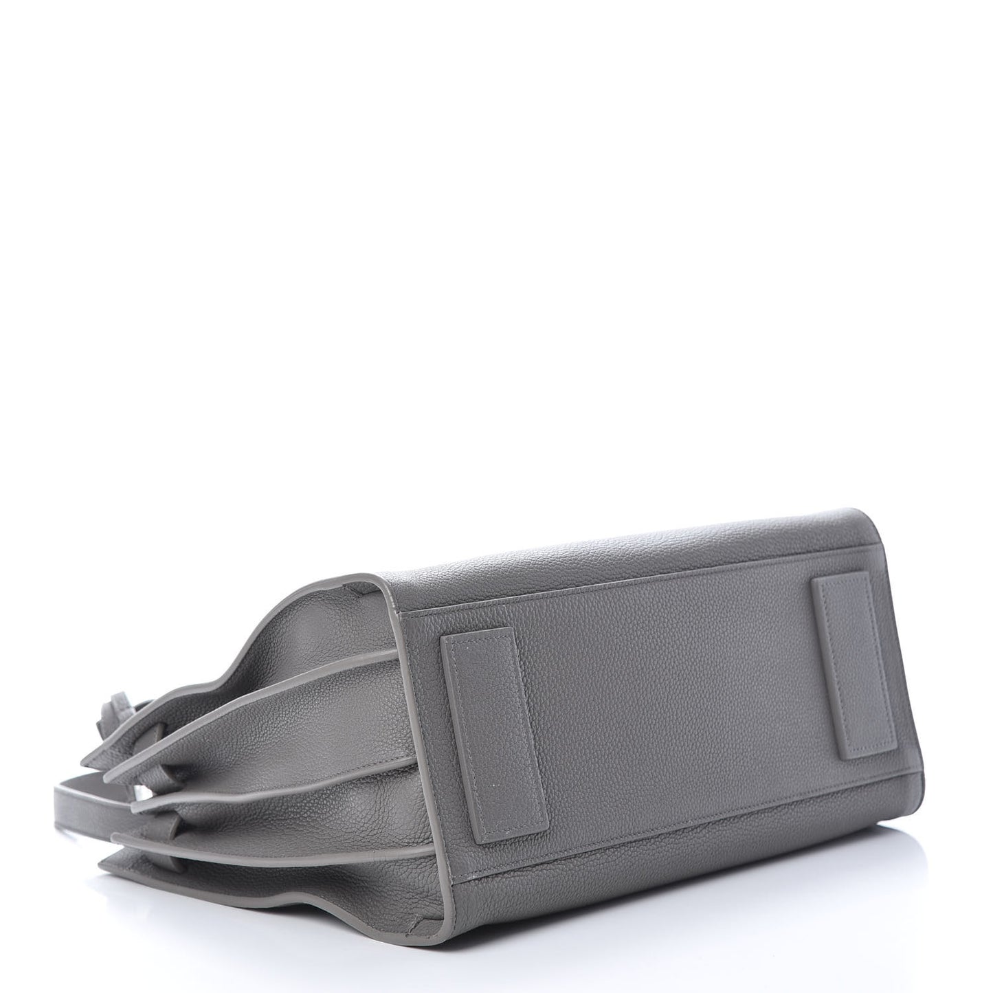 Grained Calfskin Small Supple Sac De Jour Mouse Grey