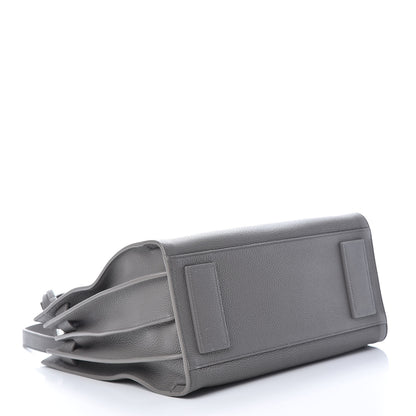 Saint Laurent Grained Calfskin Small Supple Sac De Jour Mouse Grey 4 of 18