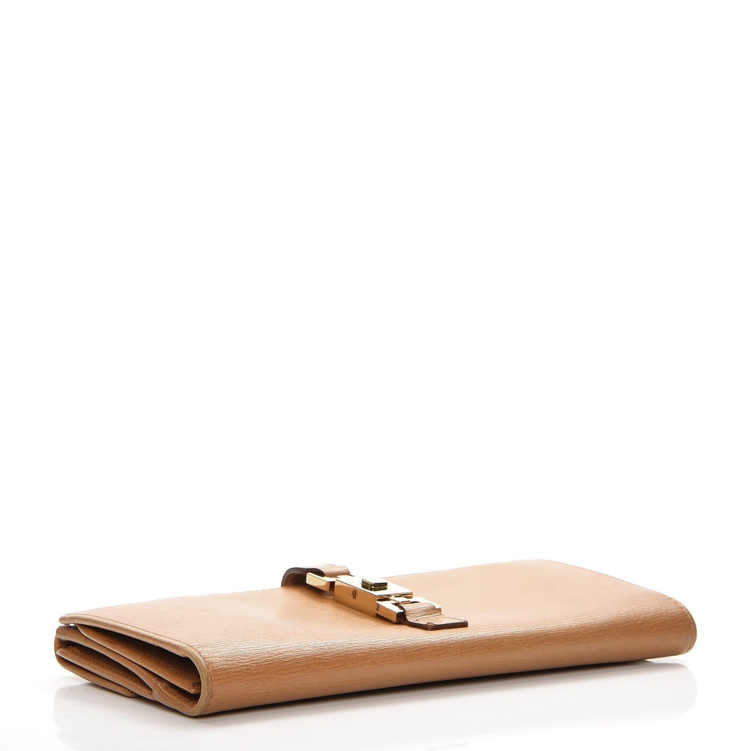 Gucci Calfskin Continental Bardot Wallet Camel 4 of 11