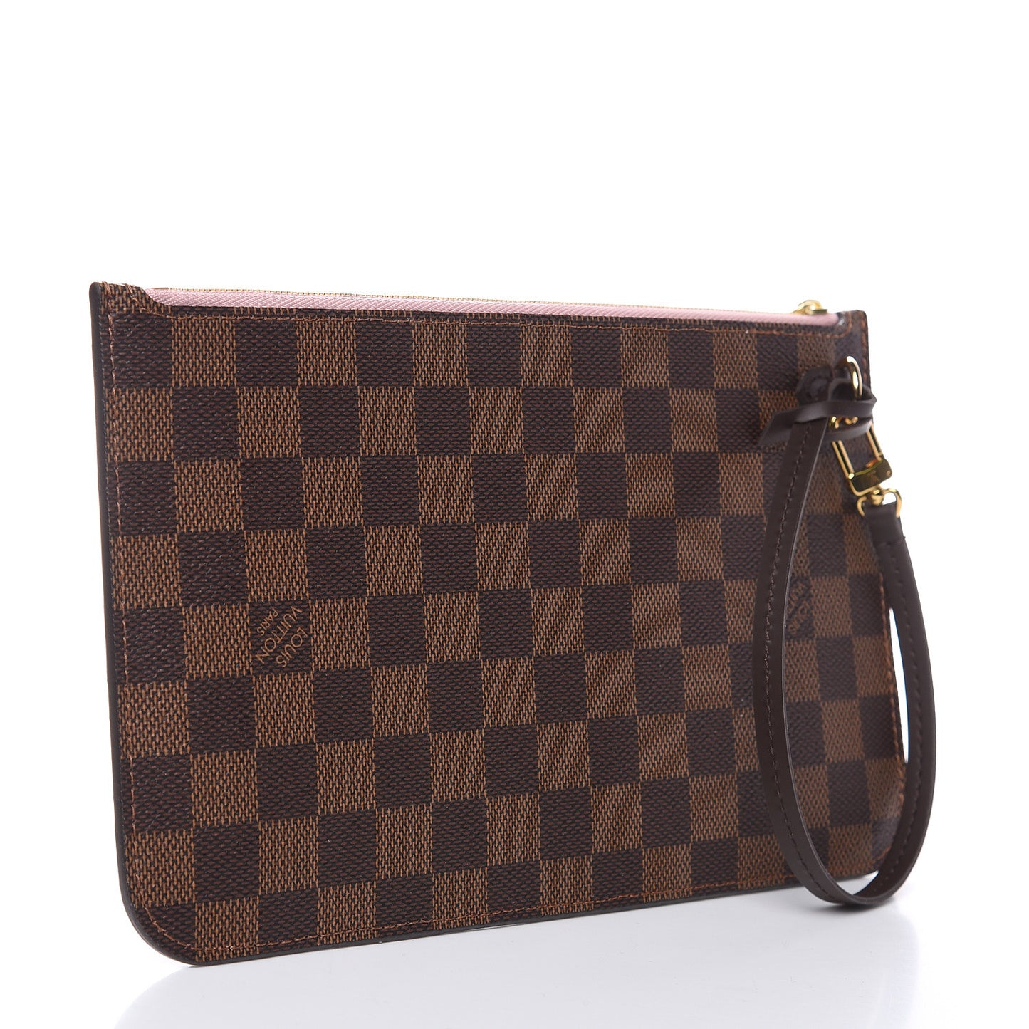Damier Ebene Neverfull MM GM Pochette Rose Ballerine