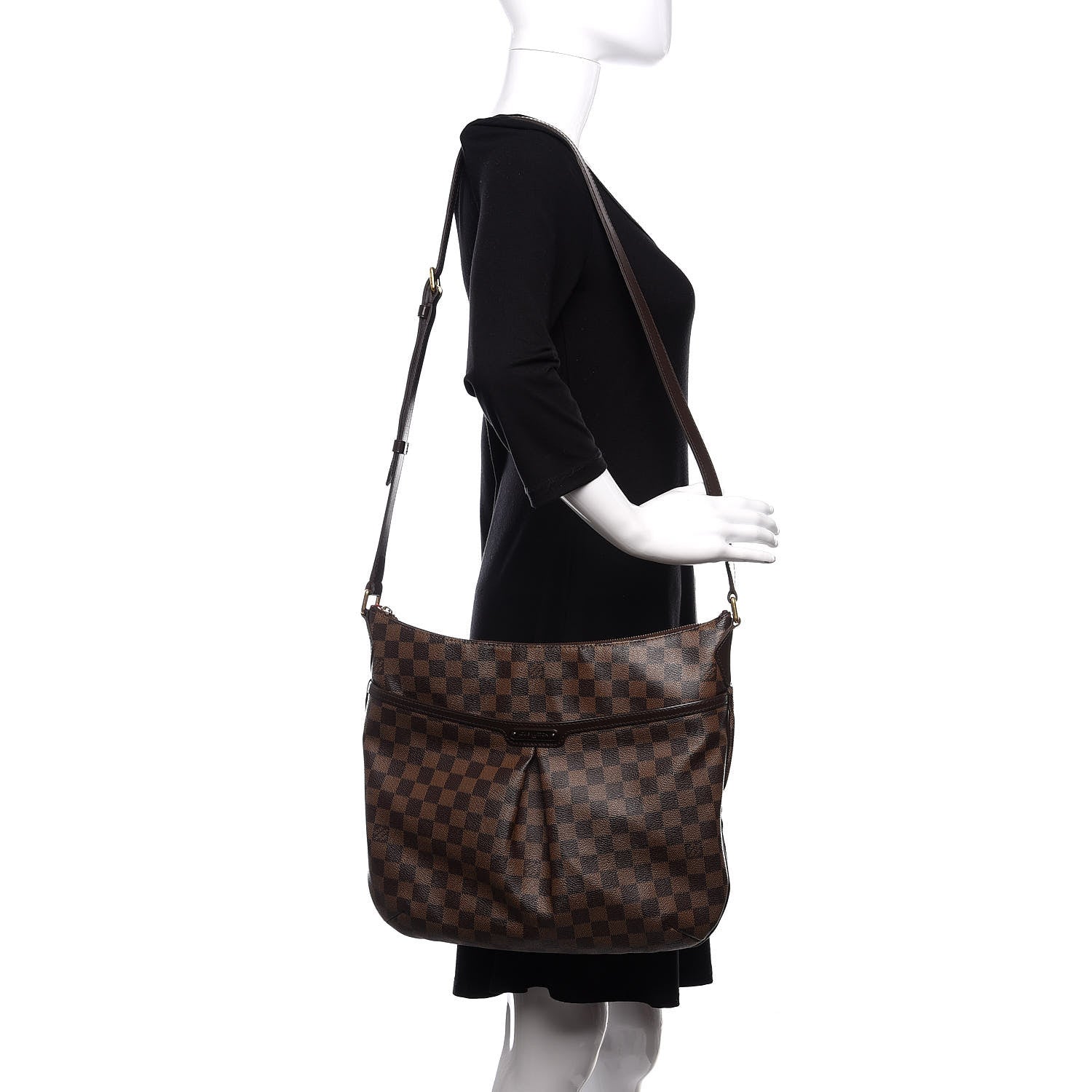 Louis Vuitton Damier Ebene Bloomsbury GM 2 of 11