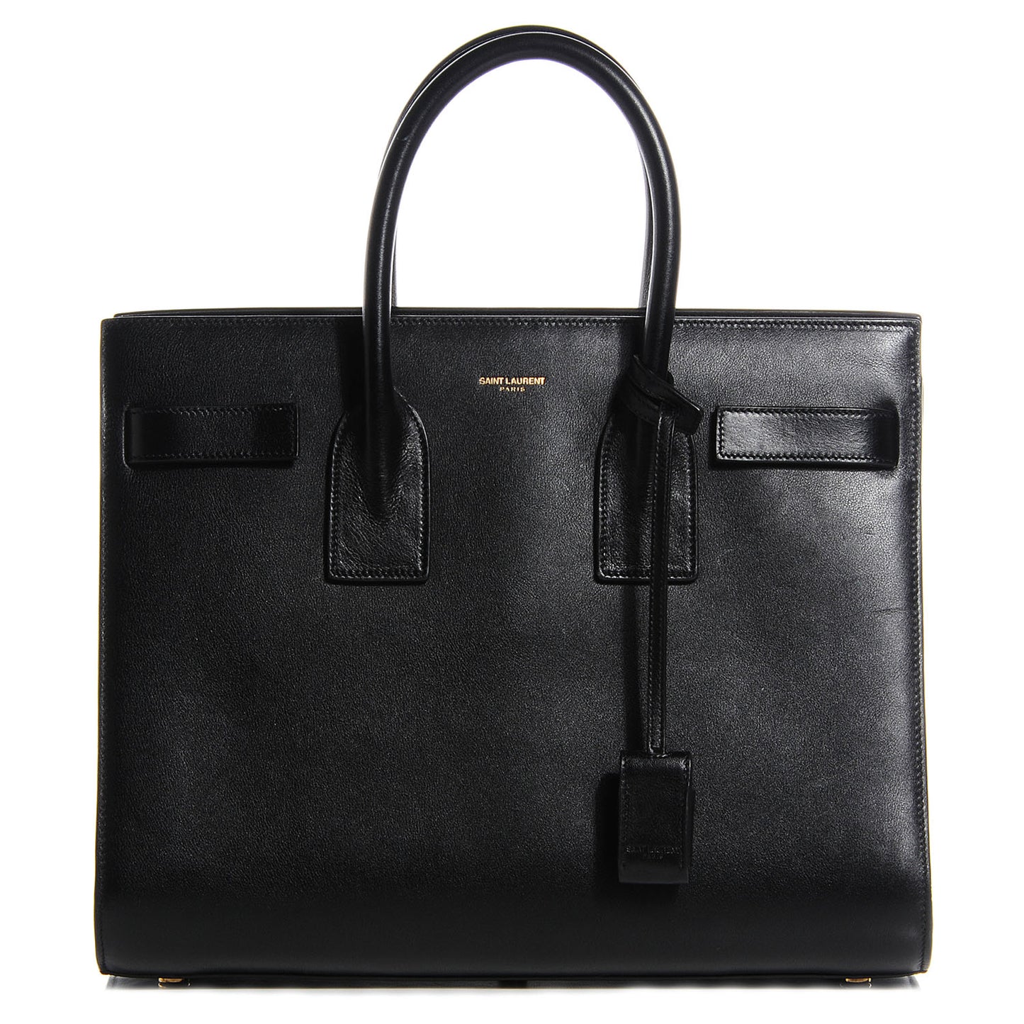Calfskin Small Sac De Jour Black