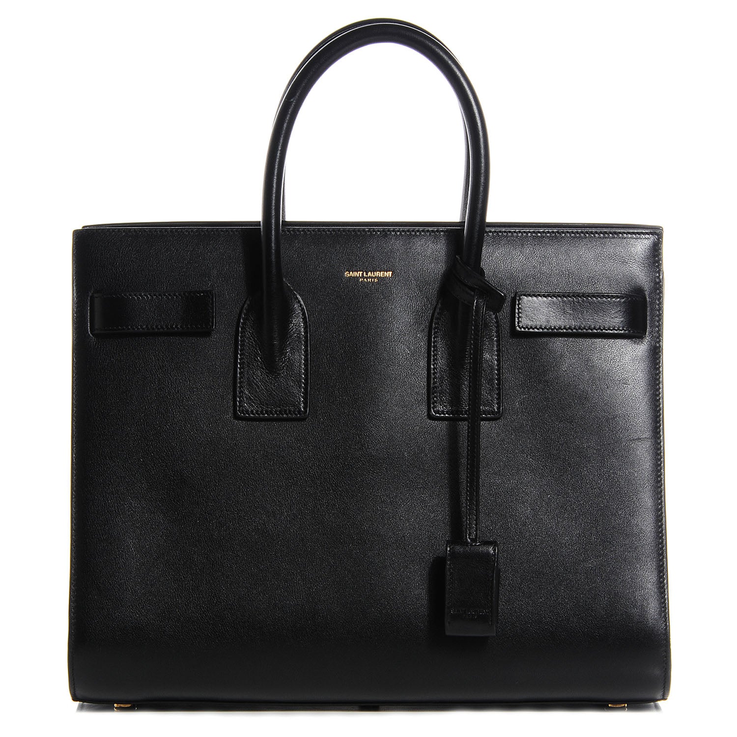 Saint Laurent Calfskin Small Sac De Jour Black 1 of 6