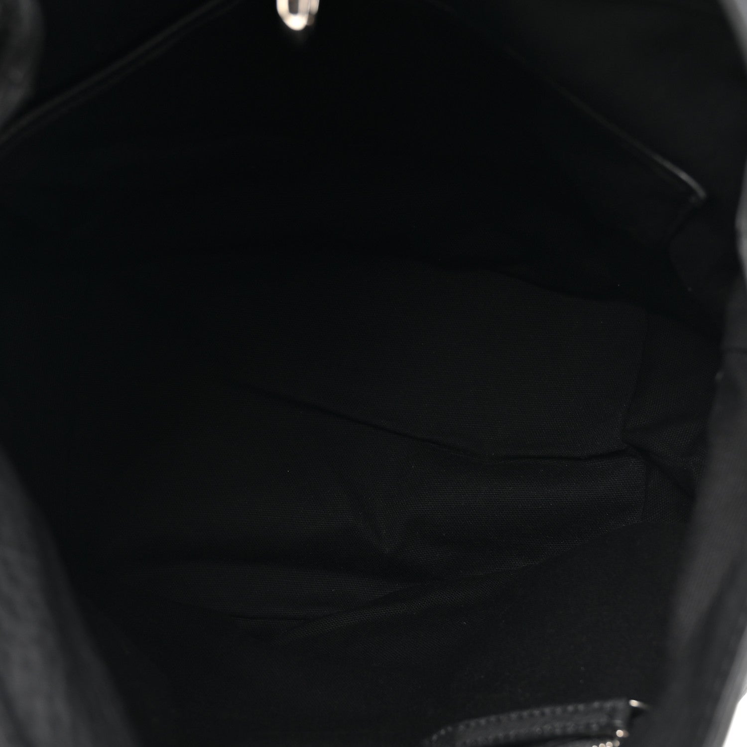 Burberry Calfskin Studded Medium Susanna Hobo Black 4 of 9