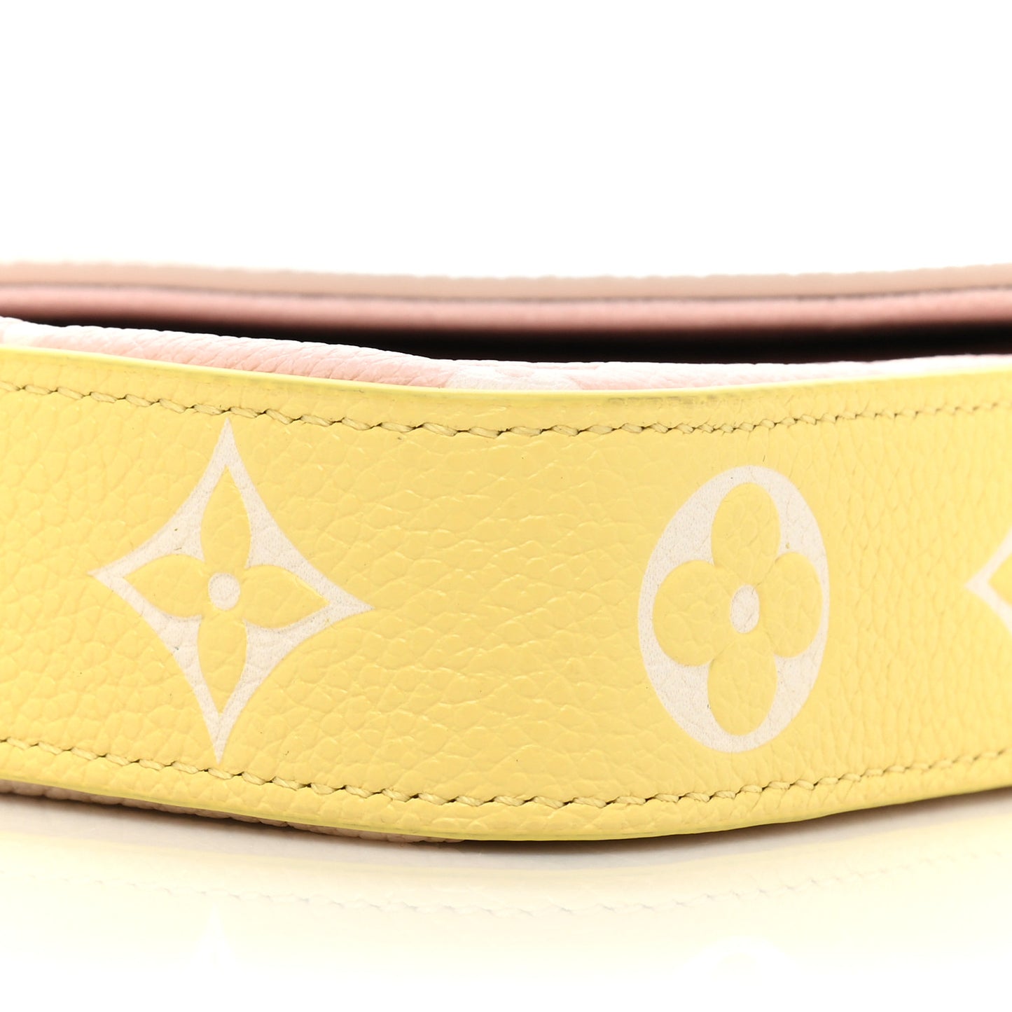 Empreinte Spring in the City Felicie Pochette Chain Wallet Pink Beige Yellow