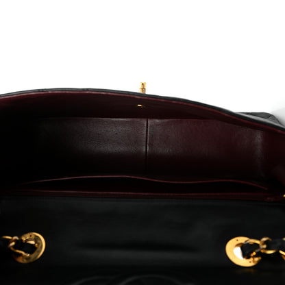 Chanel Lambskin Quilted XL Jumbo Single Flap Black 5 of 19