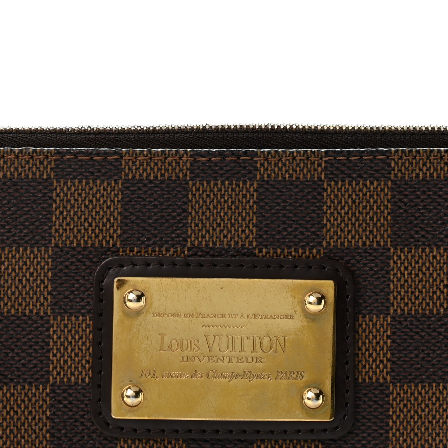 Damier Ebene Eva Clutch