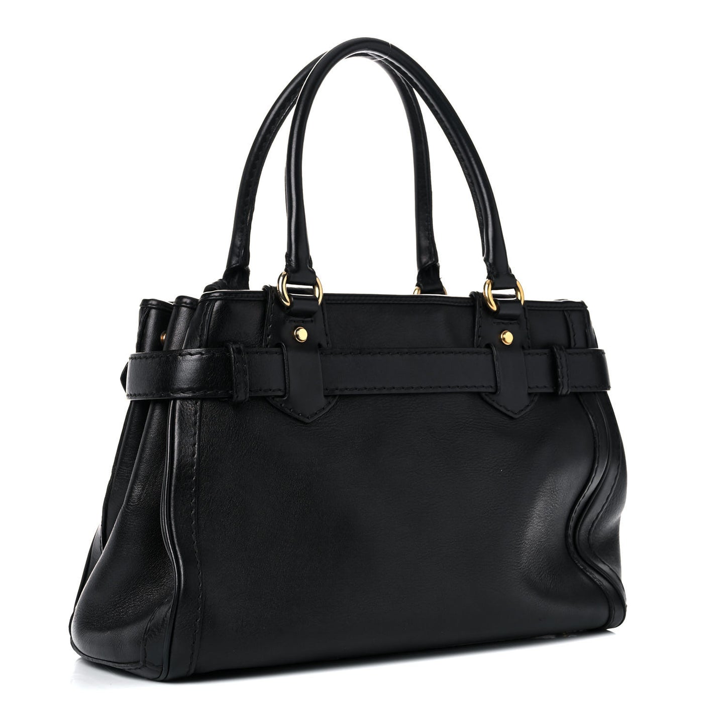 Calfskin Medium GG Running Tote Black