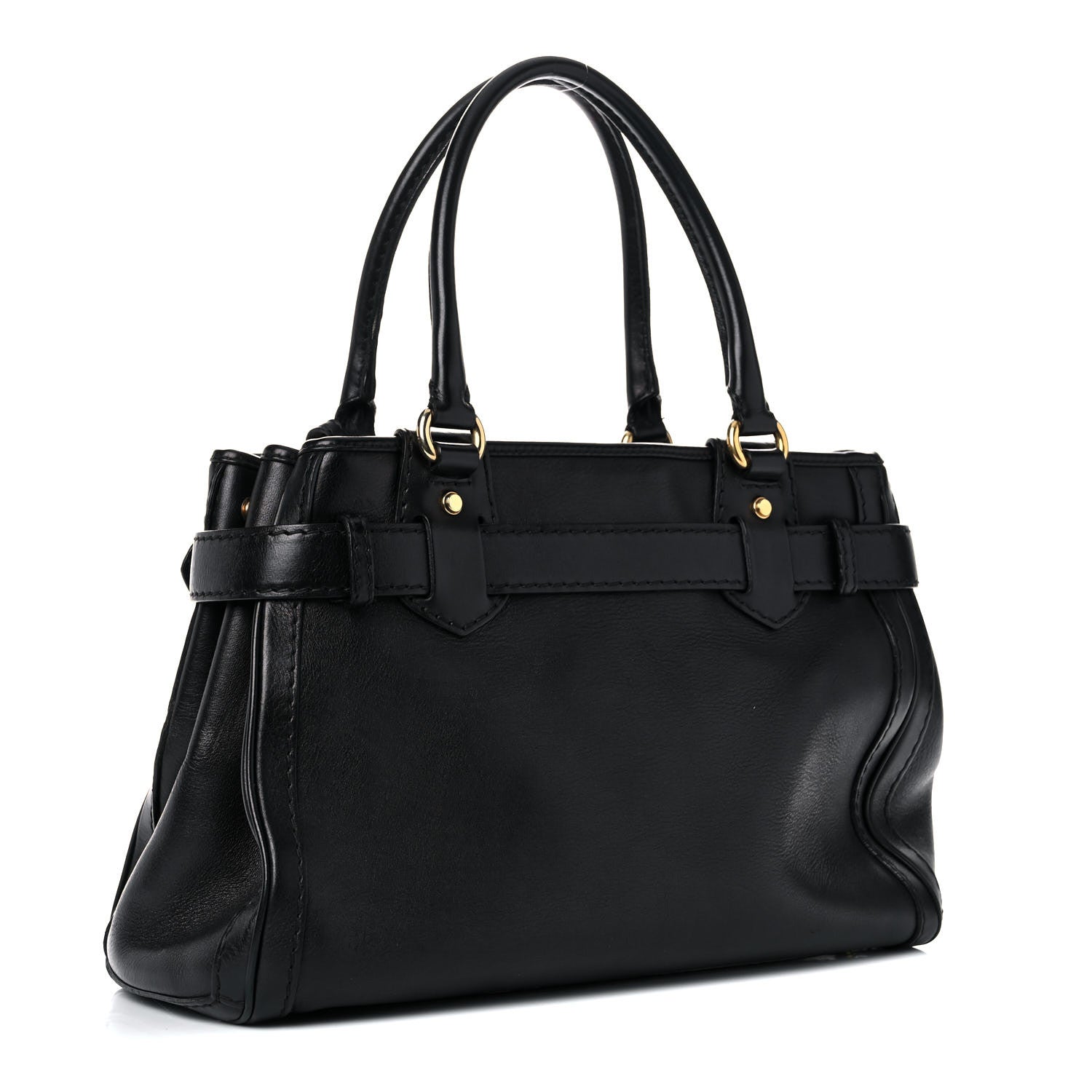 Gucci Calfskin Medium GG Running Tote Black 2 of 27