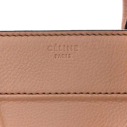 Celine Supple Calfskin Medium Phantom Luggage Flesh 6 of 12