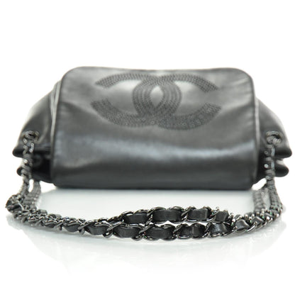 Chanel Lambskin Studded Flap Black 6 of 11