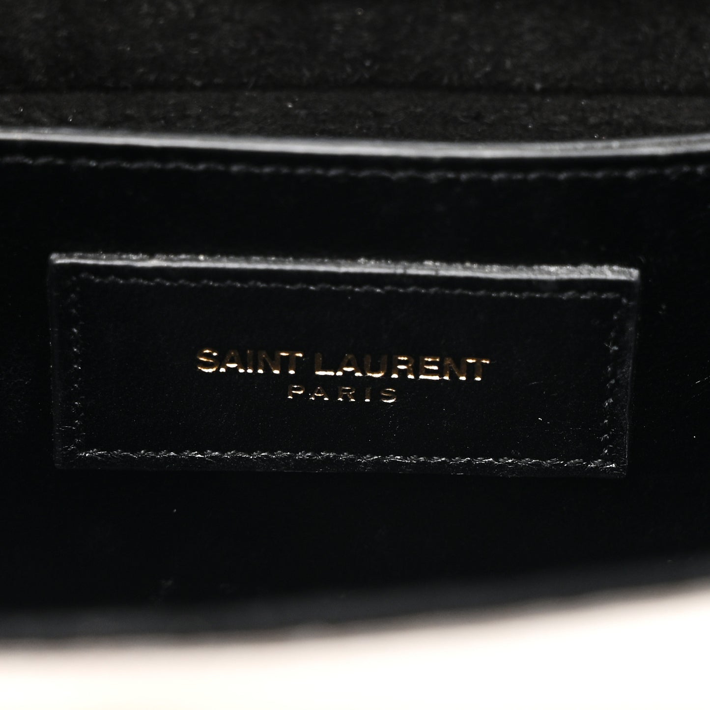 Metallic Calfskin Small Classic Monogram Kate Tassel Satchel Silver