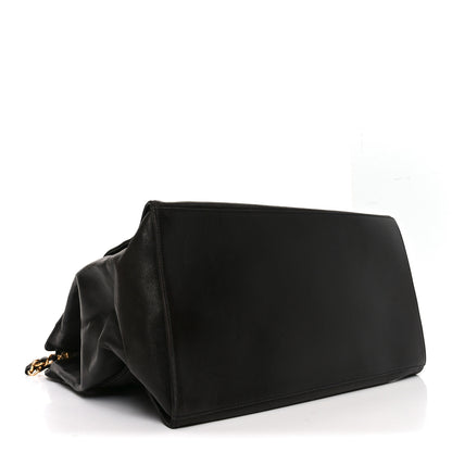 Chanel Lambskin CC Shoulder Bag Black 4 of 10