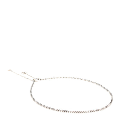 Chanel Enamel CC Ceinture Fantai Adjustable Belt Silver Black 2 of 4