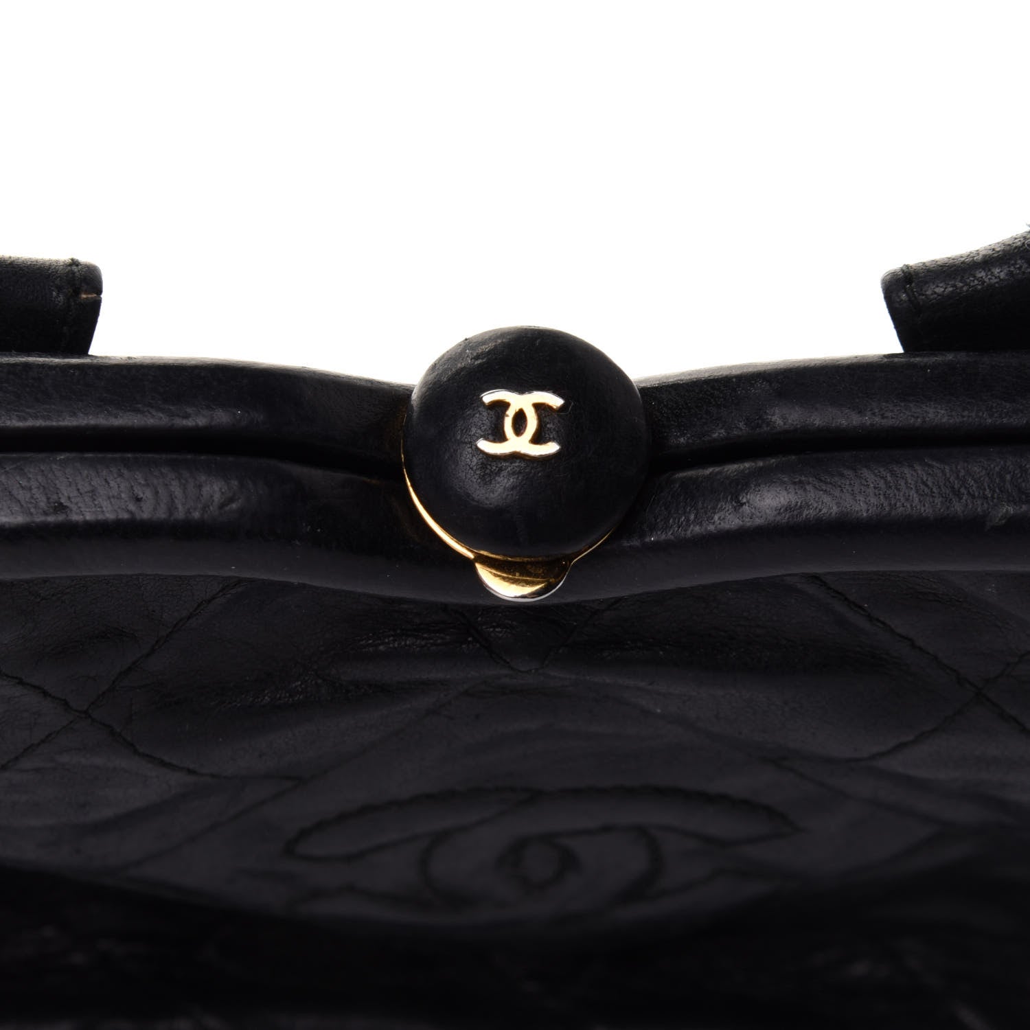 Chanel Lambskin Quilted Tassel Belt Bag Black 8 of 10